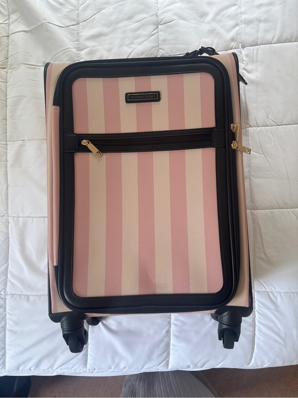 Victoria's Secret Carry-On Spinner Luggage - Travel Friendly